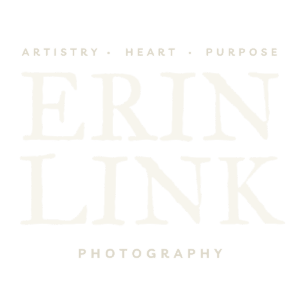 Logo for erin link photography